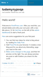 Mobile Screenshot of ludamynypoqa.wordpress.com