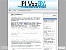 Tablet Screenshot of ipiwebera.wordpress.com