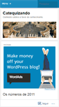 Mobile Screenshot of catequizando.wordpress.com