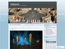 Tablet Screenshot of catequizando.wordpress.com