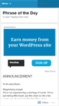 Mobile Screenshot of dailytagalogphrases.wordpress.com