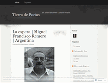 Tablet Screenshot of letrasdelsurpoetas.wordpress.com