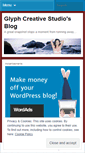 Mobile Screenshot of glyphny.wordpress.com
