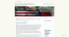 Desktop Screenshot of bellvilleteaparty.wordpress.com