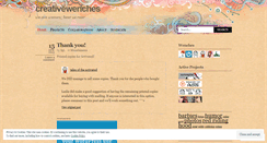 Desktop Screenshot of creativewenches.wordpress.com