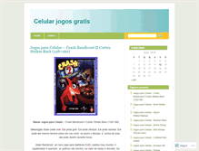 Tablet Screenshot of celularjogosgratis.wordpress.com