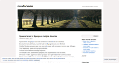 Desktop Screenshot of noudoomen.wordpress.com