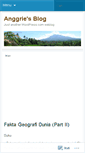 Mobile Screenshot of anggrie.wordpress.com
