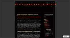 Desktop Screenshot of businessandeconomics.wordpress.com