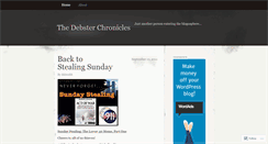 Desktop Screenshot of debwebb.wordpress.com