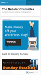 Mobile Screenshot of debwebb.wordpress.com