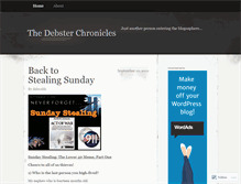 Tablet Screenshot of debwebb.wordpress.com