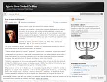Tablet Screenshot of iglesiasionciudaddedios.wordpress.com