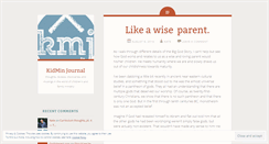 Desktop Screenshot of kidminjournal.wordpress.com