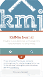 Mobile Screenshot of kidminjournal.wordpress.com