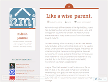 Tablet Screenshot of kidminjournal.wordpress.com