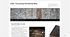 Desktop Screenshot of consumingchristianity.wordpress.com