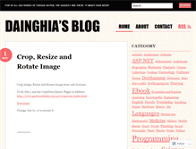 Tablet Screenshot of dainghia.wordpress.com