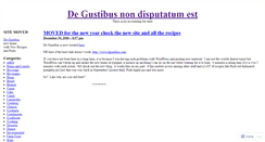 Desktop Screenshot of degustibus.wordpress.com