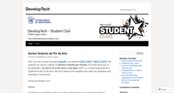 Desktop Screenshot of developtechclub.wordpress.com