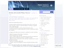 Tablet Screenshot of lospazio156pilates.wordpress.com