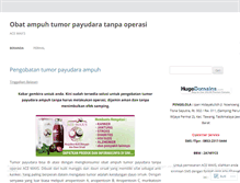 Tablet Screenshot of obatampuhtumorpayudaratanpaoperasi.wordpress.com