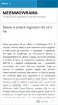 Mobile Screenshot of meemmowrama.wordpress.com