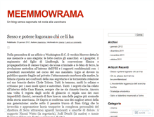 Tablet Screenshot of meemmowrama.wordpress.com