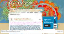 Desktop Screenshot of lilytheschool.wordpress.com