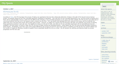 Desktop Screenshot of cityspaces.wordpress.com