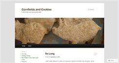 Desktop Screenshot of cornfieldsandcookies.wordpress.com