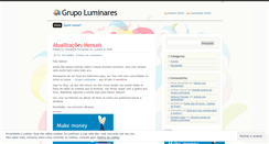 Desktop Screenshot of grupoluminares.wordpress.com