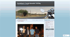 Desktop Screenshot of bonnieracer.wordpress.com