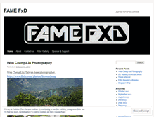 Tablet Screenshot of famefxd.wordpress.com