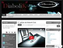 Tablet Screenshot of diabolikclub.wordpress.com