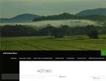 Tablet Screenshot of entredeuxfeux.wordpress.com