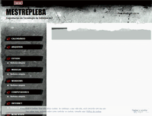 Tablet Screenshot of mestrepleba.wordpress.com