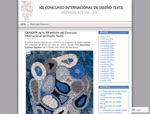 Tablet Screenshot of concursodisenoateval.wordpress.com