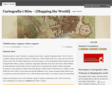 Tablet Screenshot of cartografic.wordpress.com