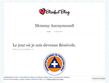 Tablet Screenshot of mommyanonymouss.wordpress.com