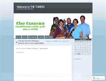 Tablet Screenshot of folktuners.wordpress.com