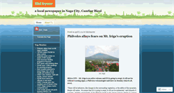 Desktop Screenshot of bikolnews.wordpress.com