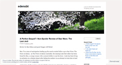 Desktop Screenshot of edensbt.wordpress.com