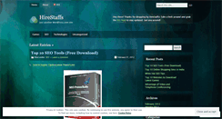 Desktop Screenshot of hirestaff.wordpress.com