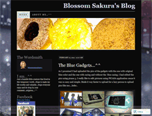 Tablet Screenshot of blossomsakura.wordpress.com