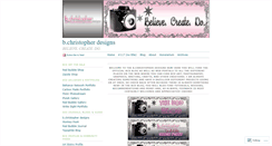 Desktop Screenshot of bchrisdesigns.wordpress.com