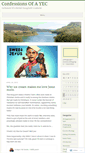 Mobile Screenshot of confessionsofayec.wordpress.com