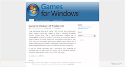 Desktop Screenshot of gamesforwin.wordpress.com