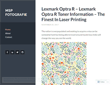 Tablet Screenshot of mspfotografie.wordpress.com