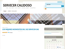 Tablet Screenshot of calidoso9001.wordpress.com